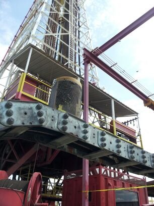 Structural pest work at a commercial industrial site